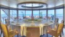Eminence motoryacht - Main Dining Room-Interior by Reymond Langton Design